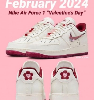 Nike Air Force 1 Valentines Day 2024 Sneakers