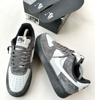 Nike Air Force 1 Wolf Lv8 Grey Anthracite Sneakers