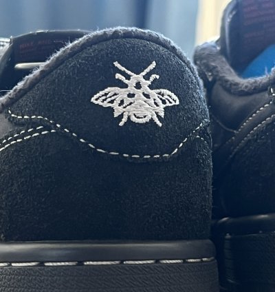 Travis Scott Nike Air Jordan 1 Low Sp Black Phantom Us 6