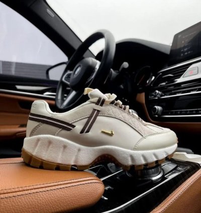 Nike Air Humara Lx Jacquemus Light Bone Gold Sneakers