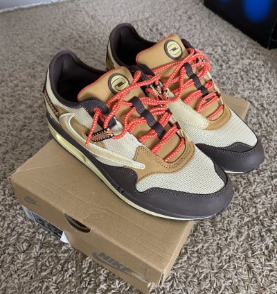 Nike Travis Scott Air Max 1 Baroque Brown