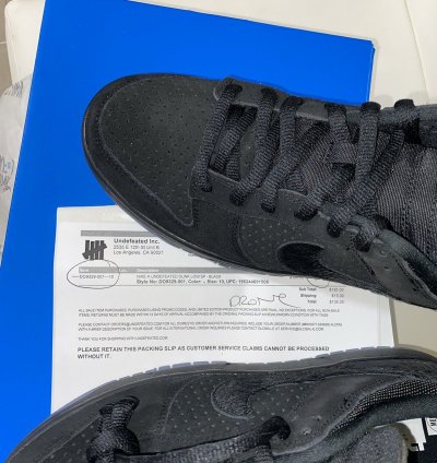 Nike Undefeated Dunk Low Sp Sz 10