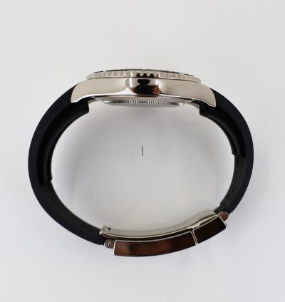 Rolex Yacht-master 42 42mm Black Ceramic Bezel White Gold Black Dial Oysterflex Band 226659