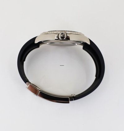 Rolex Yacht-master 42 42mm Black Ceramic Bezel White Gold Black Dial Oysterflex Band 226659