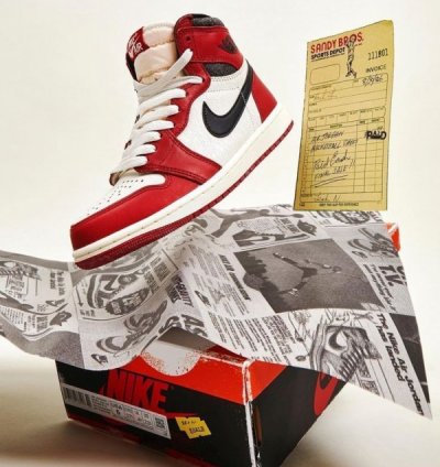 Nike Air Jordan 1 High Lost Found Basketball Sneakers Semi Ua