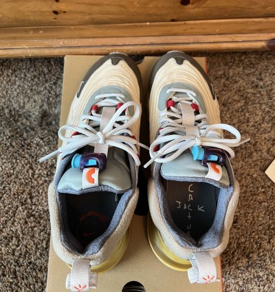 Travis Scott Nike Air Max 270 React Eng Cactus Trails
