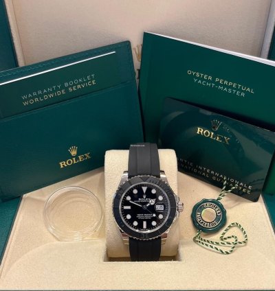 Rolex Yacht-master 42 42mm New 2025 White Gold Oysterflex 226659