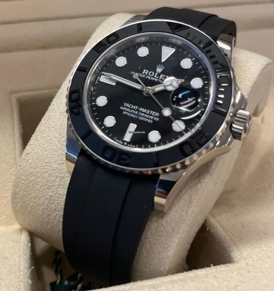 Rolex Yacht-master 42 42mm New 2025 White Gold Oysterflex 226659