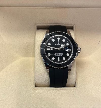 Rolex Yacht-master 42 42mm New 2025 White Gold Oysterflex 226659