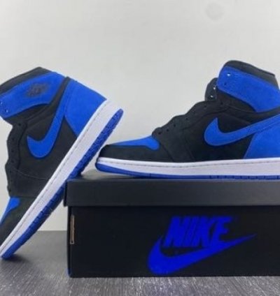 Nike Air Jordan 1 High Royal Reimagined Semi Ua Basketball Sneakers