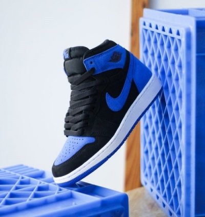 Nike Air Jordan 1 High Royal Reimagined Semi Ua Basketball Sneakers