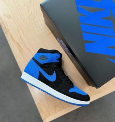 Nike Air Jordan 1 High Royal Reimagined Semi Ua Basketball Sneakers