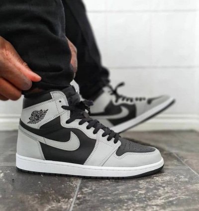 Nike Air Jordan 1 High Shadow 20 Basketball Sneakers