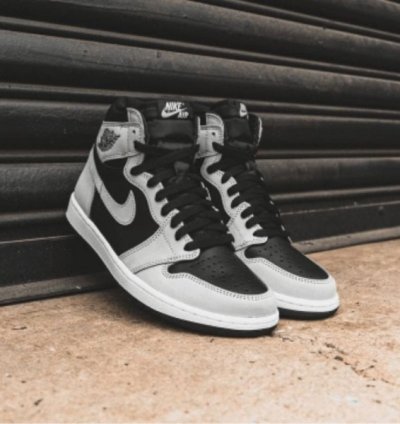 Nike Air Jordan 1 High Shadow 20 Basketball Sneakers