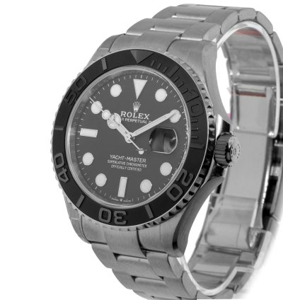 Rolex Yacht-master 42 42mm Titanium Black Dial Black Ceramic Bezel 226627
