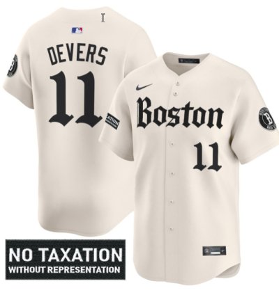 Rafael Devers Jersey 11 Boston Red Sox Retro Newspaper Edition Vapor Premier Limited Stitched