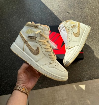 Nike Air Jordan 1 High Vibrations Of Naija Basketball Sneakers Semi Ua