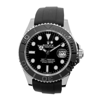 Rolex Yacht-master 42 42mm White Gold Black Dial Black Ceramic Bezel 226659