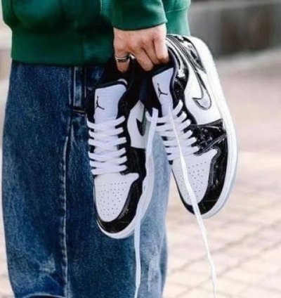 Nike Air Jordan 1 Low Concord Sneakers Semi Ua