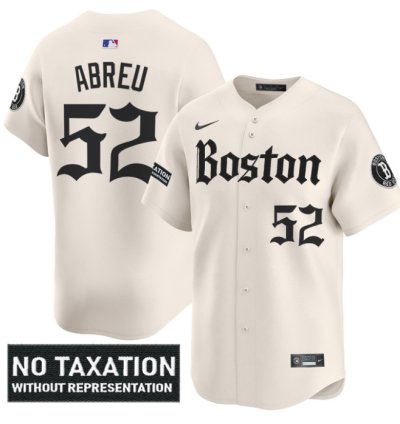 Wilyer Abreu Jersey 52 Boston Red Sox Retro Newspaper Edition Vapor Premier Limited Stitched