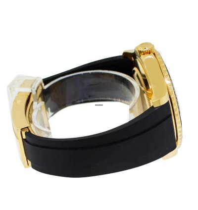 Rolex Yacht-master 42 42mm Yellow Gold Black Dial Black Bezel 226658