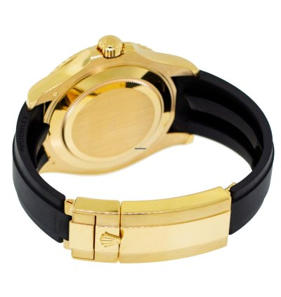 Rolex Yacht-master 42 42mm Yellow Gold Black Dial Black Bezel 226658