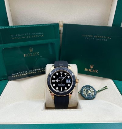 Rolex Yacht-master 42 42mm Yellow Gold Oysterflex 226658 Unworn 2024
