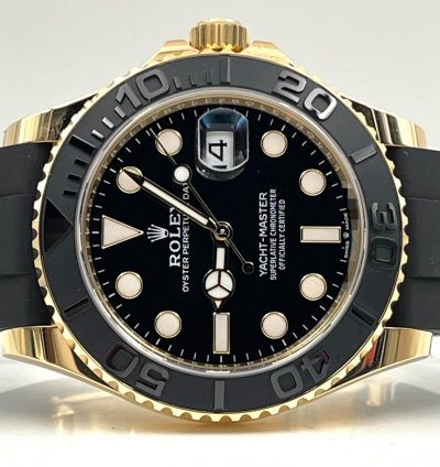 Rolex Yacht-master 42 42mm Yellow Gold Oysterflex 226658 Unworn 2024
