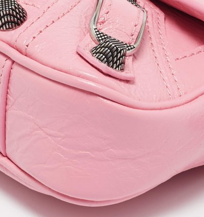 Balenciaga Pink Leather Le Cagole Sling Bag