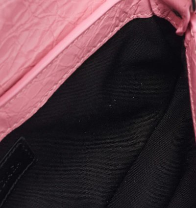 Balenciaga Pink Leather Le Cagole Sling Bag