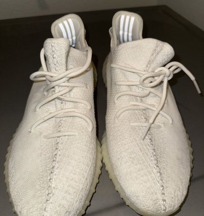 Triple White Yeezy 350 V2 Size 12