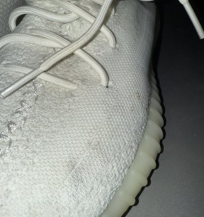Triple White Yeezy 350 V2 Size 12