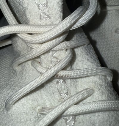 Triple White Yeezy 350 V2 Size 12