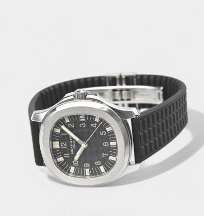 Patek Philippe Aquanaut Steel Black Automatic Date 39 3x37mm Vintage 5065a-001
