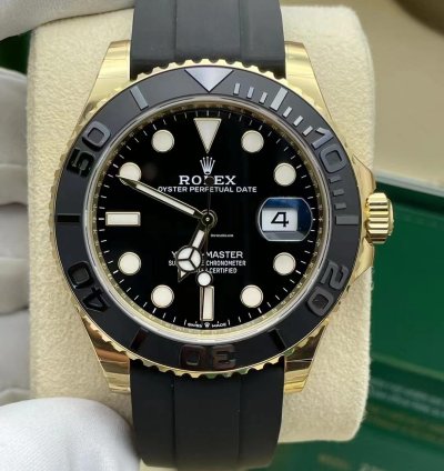 Rolex Yacht-master 42 Black Dial 18k Ref 226658 Unworn Complete 2022