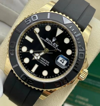 Rolex Yacht-master 42 Black Dial 18k Ref 226658 Unworn Complete 2022