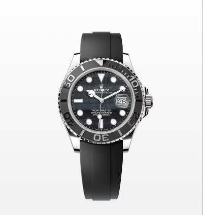 Rolex Yacht-master 42 Black Dial Falcon Eye Unworn