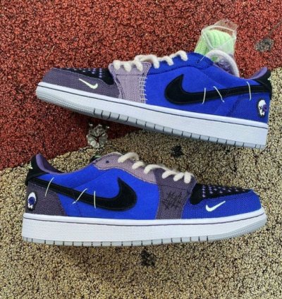 Nike Air Jordan 1 Low Zion Williamson Basketball Sneakers