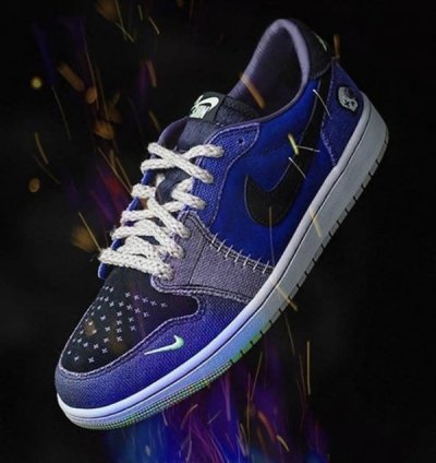 Nike Air Jordan 1 Low Zion Williamson Basketball Sneakers