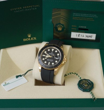Rolex Yacht-master 42 Complete Set With Box Papers Manueals