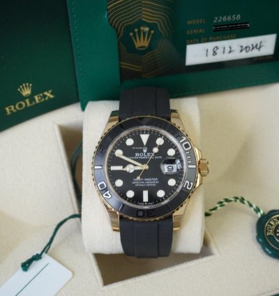 Rolex Yacht-master 42 Complete Set With Box Papers Manueals