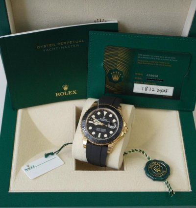 Rolex Yacht-master 42 Complete Set With Box Papers Manueals