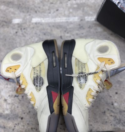 Off White Jordan 5 Sails