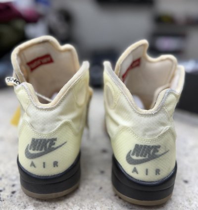 Off White Jordan 5 Sails