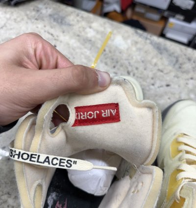 Off White Jordan 5 Sails