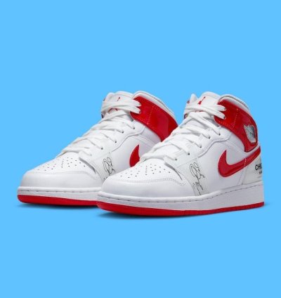Nike Air Jordan 1 Mid Rookie Season Basketball Sneakers