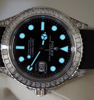 Rolex Yacht-master 42 Diamond 2024 Neu Full Set