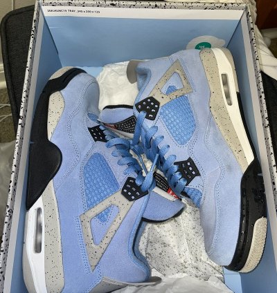 Unc Blue Air Jordan 4
