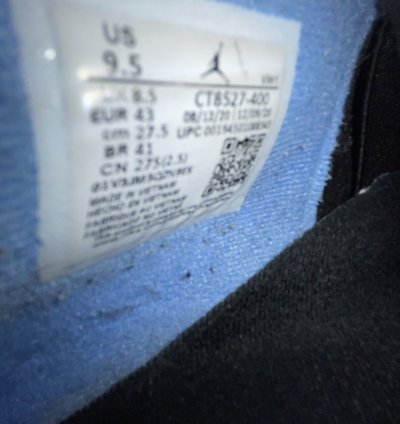 Unc Blue Air Jordan 4