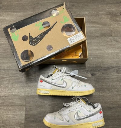 Off White Nike Dunk Low Lot 1